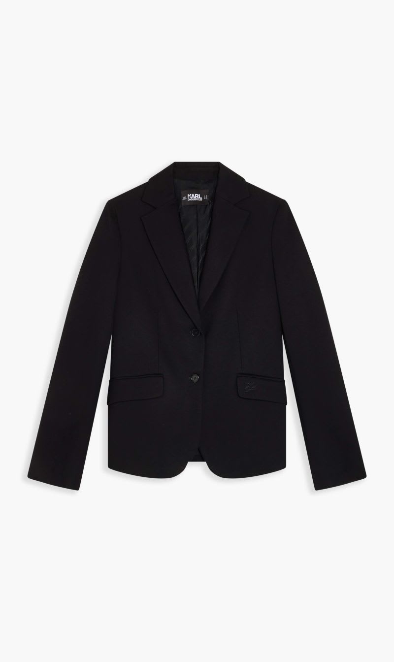 

Karl Lagerfeld Black Punto Jacket for Women | The Deal Outlet