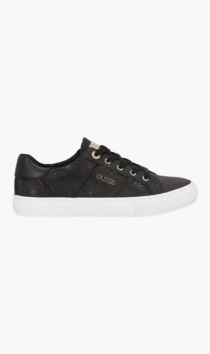 Black Guess Black Loven Sneakers for Women