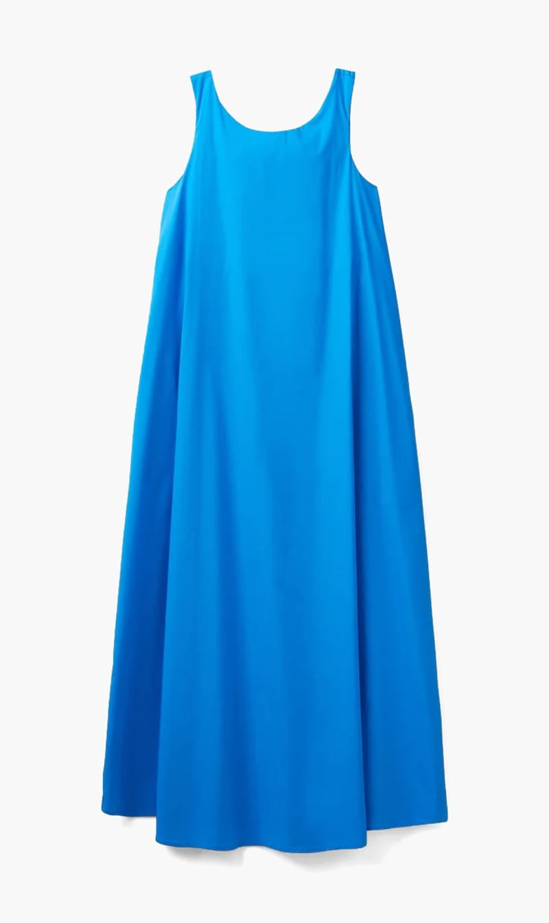 United Colors Of Benetton Blue Long Sleeveless Dress for Women