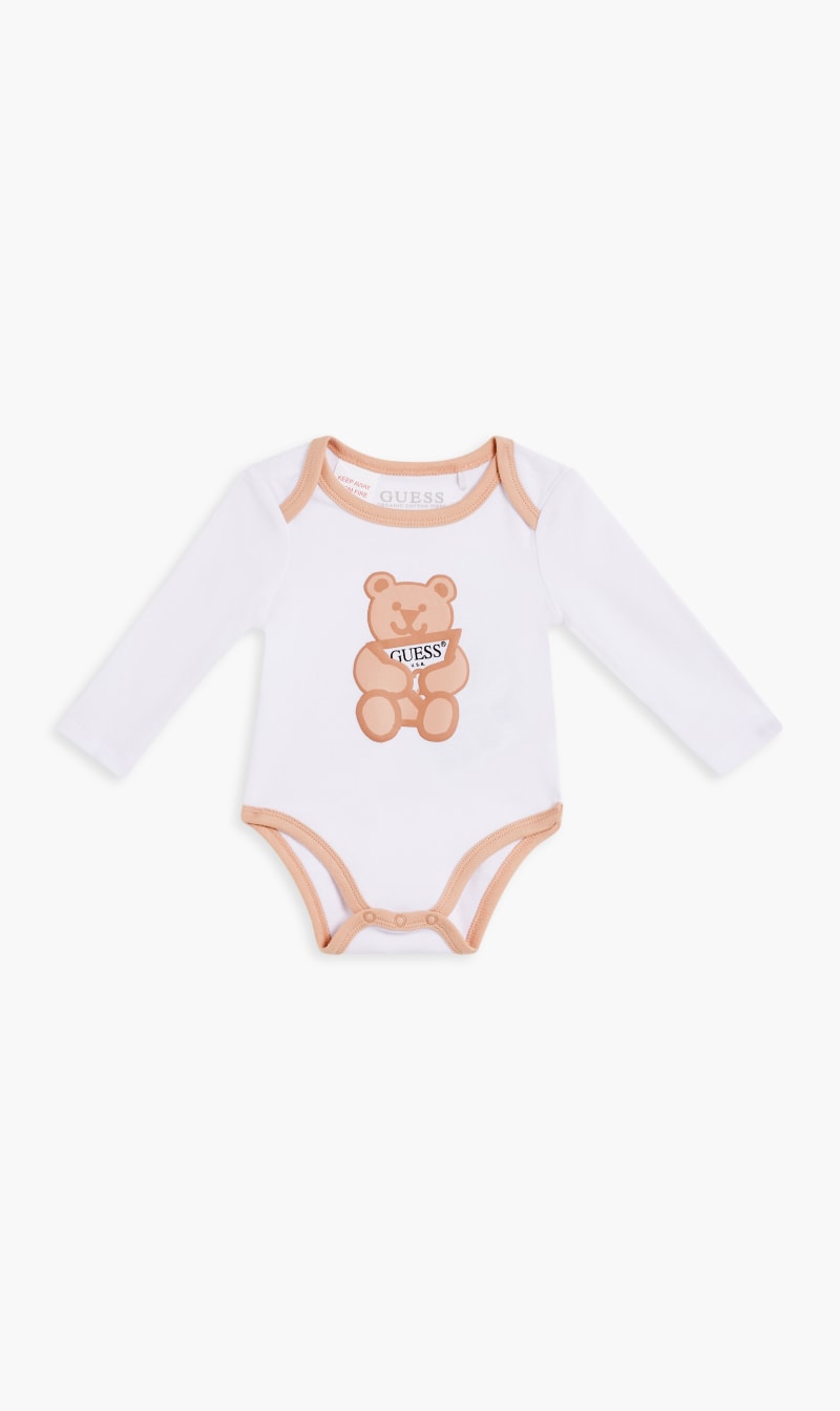 

Guess Brown Interlock Half Body Suit for Boys | The Deal Outlet