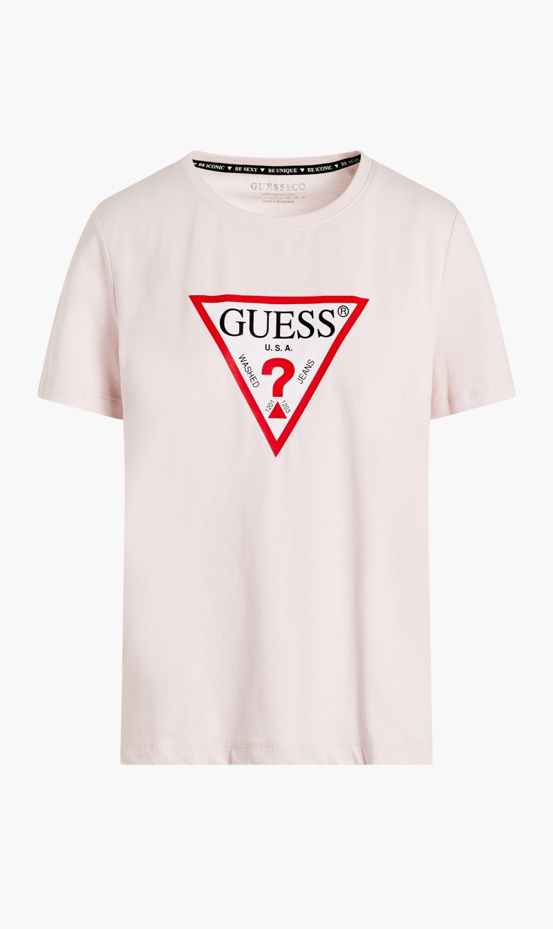 

Guess Pink Original Cotton Tee for Women | The Deal Outlet
