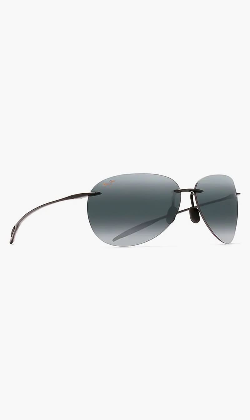 

Maui Jim Grey Polarised Rimless Sunglasses for Men | The Deal Outlet