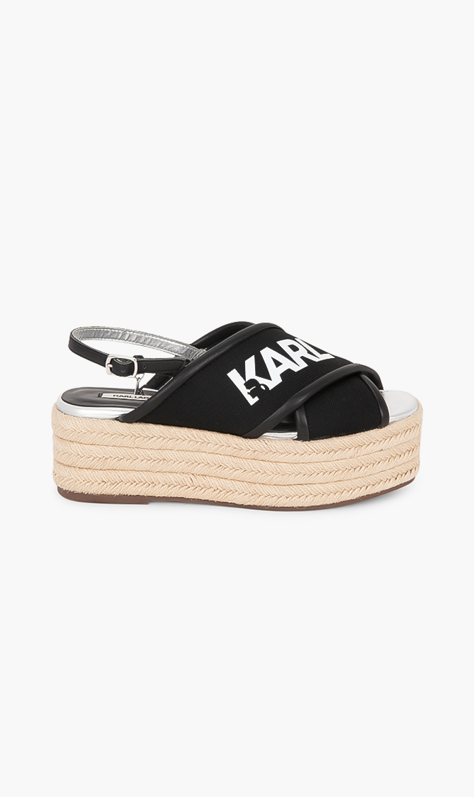

Karl Lagerfeld Kamini Platform Karl X-strap Slingback