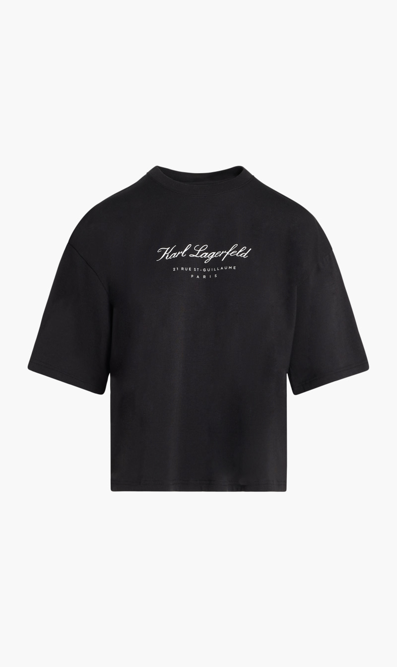 

Karl Lagerfeld Black Hotel Karl Short Pj Set for Women | The Deal Outlet