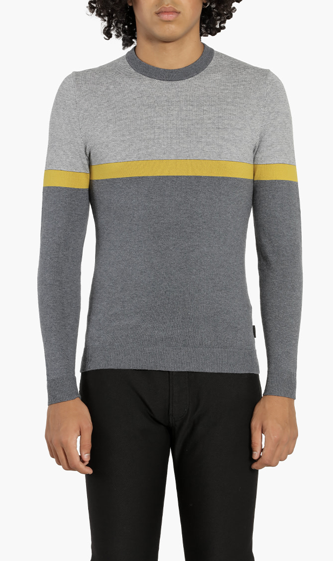 

Ted Baker Pushit Stripe Sweater