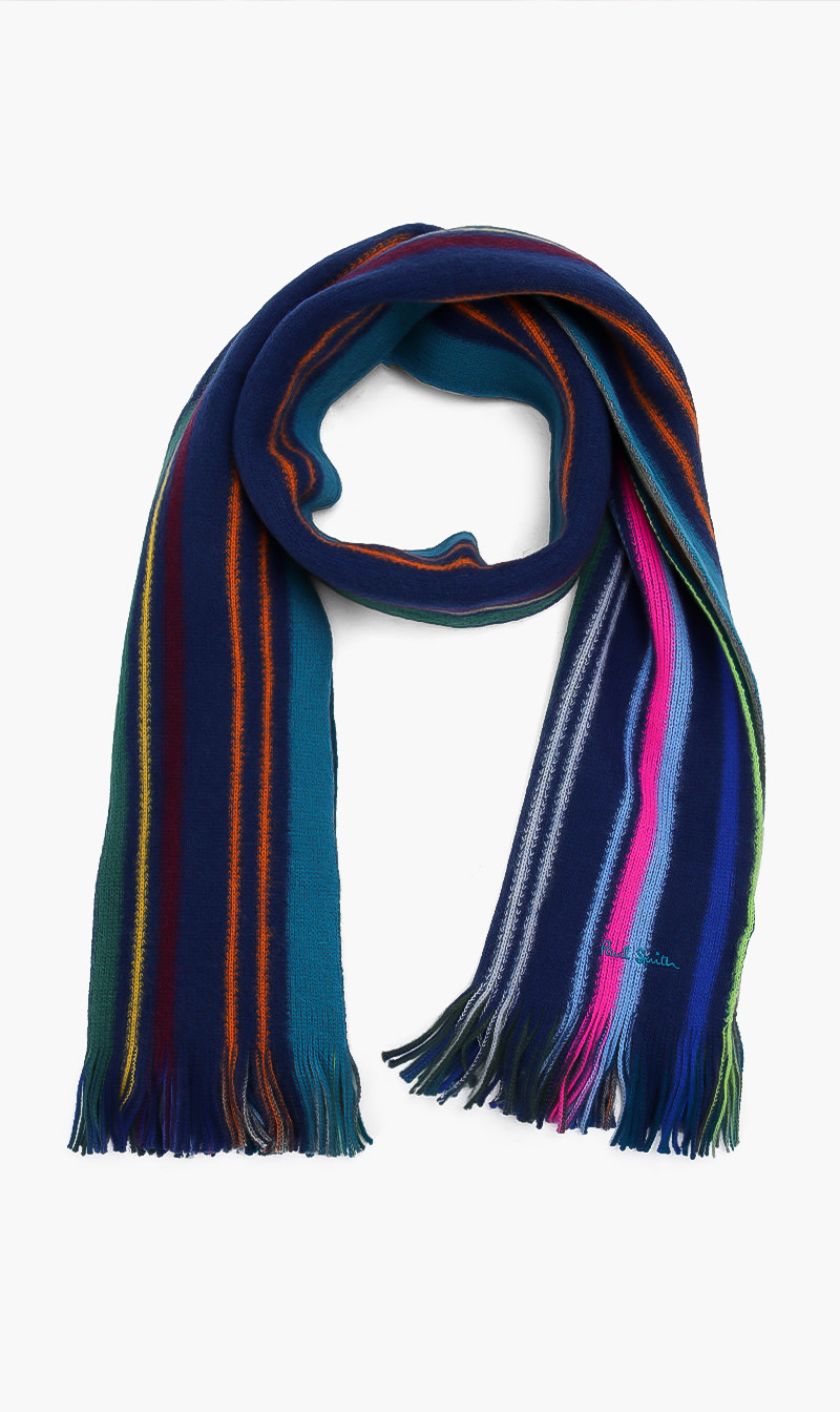 

Paul Smith Lionel Wool Knitted Scarf