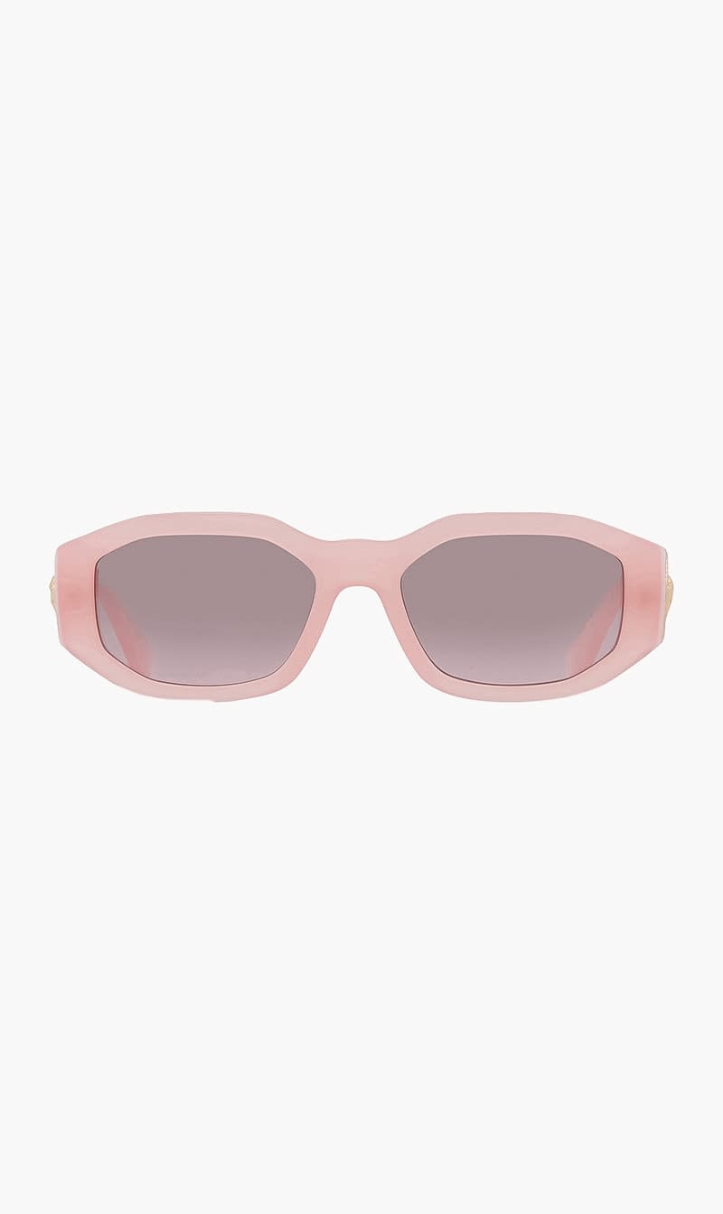Versace Pink Geometric Sunglasses