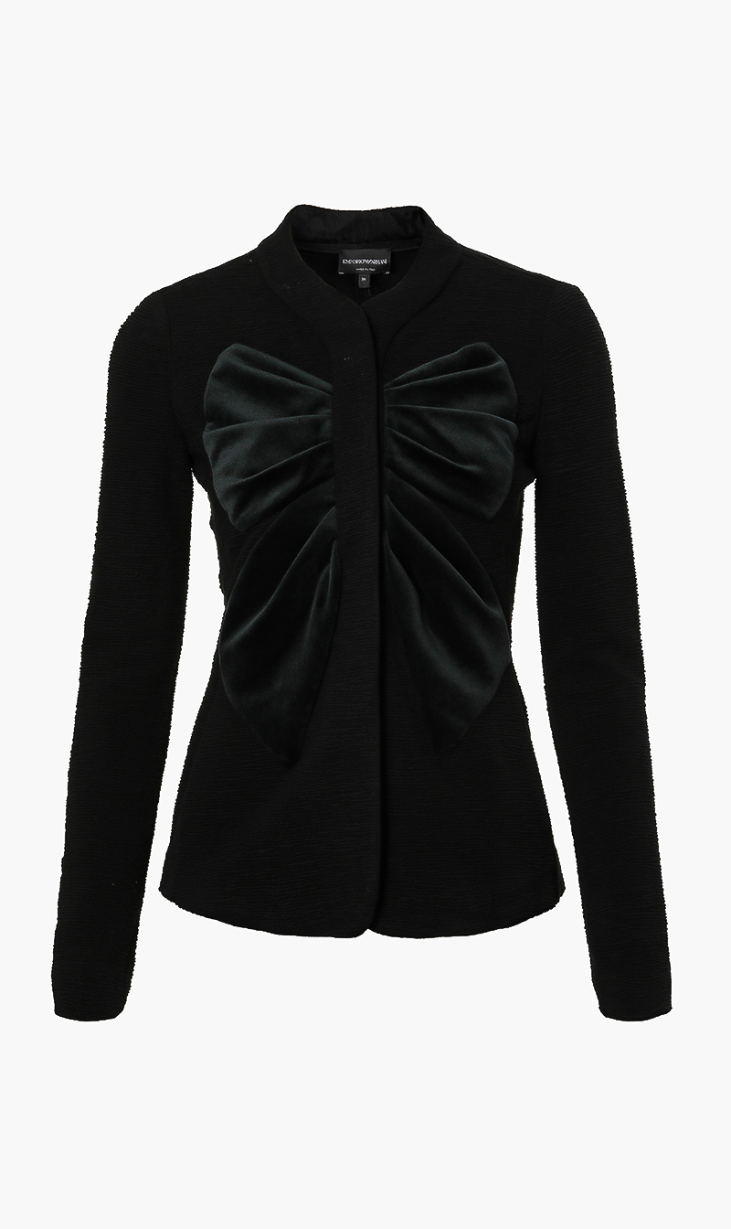 

Velvet Bow Jacket