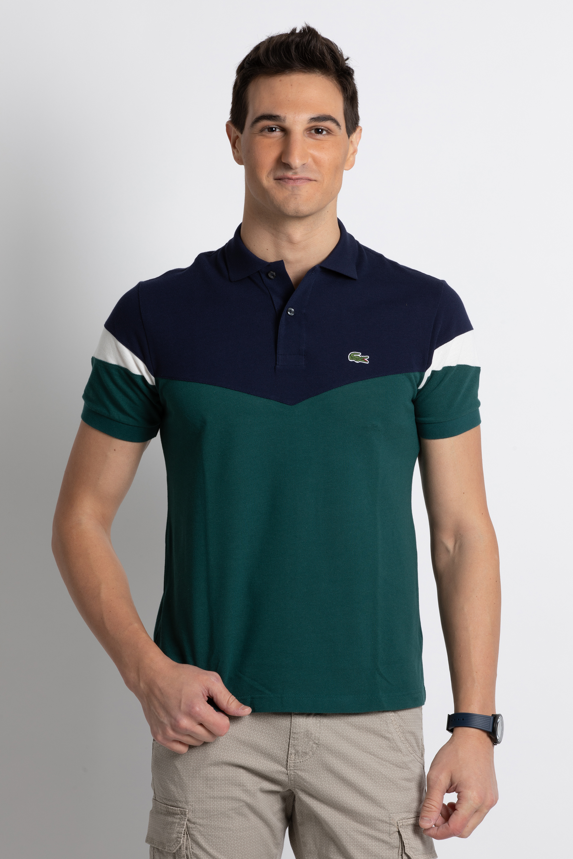 

LACOSTE Colorblock Classic Fit Polo