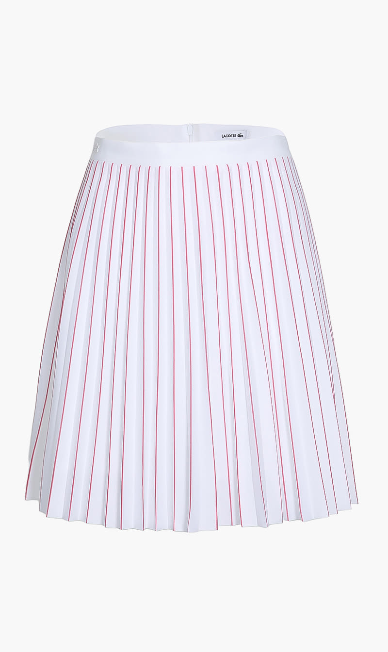 

Lacoste Pleated Striped Skirt