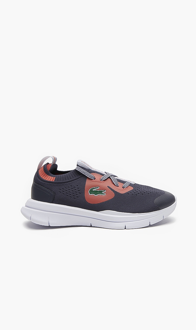 

Lacoste Blue Run Spin Knit Sneakers for Boys | The Deal Outlet