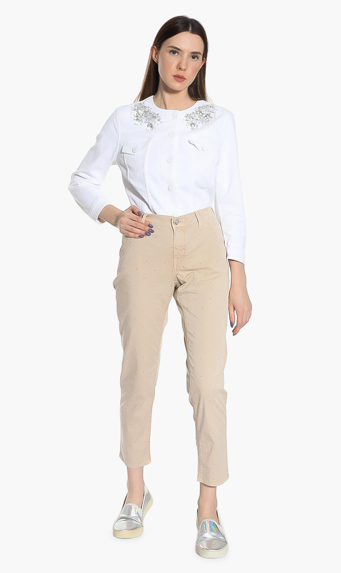 

Jacob Cohen Alexia Openworks Tailored Pants