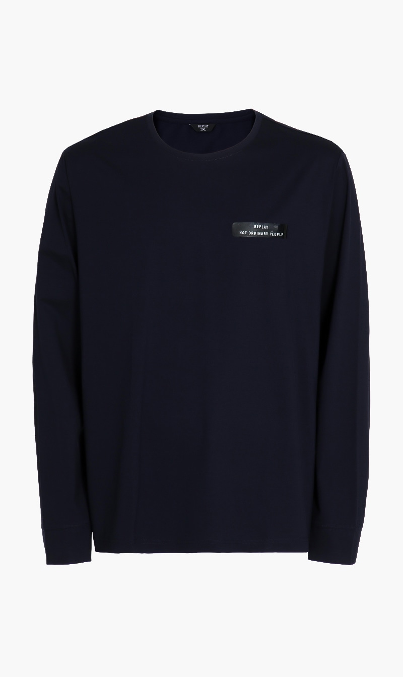 

Mercerized T-shirt, Blue