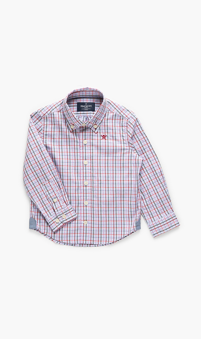 

Hackett London Sky Multi Check Long Sleeve Shirt