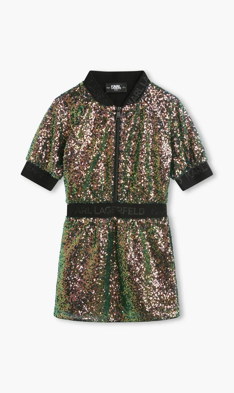 

Karl Lagerfeld Green Dress for Girls | The Deal Outlet