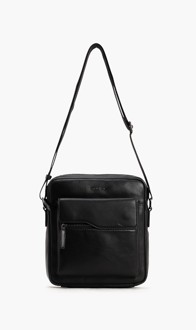 

Cerruti Spike Calf Leather Crossbody Bag