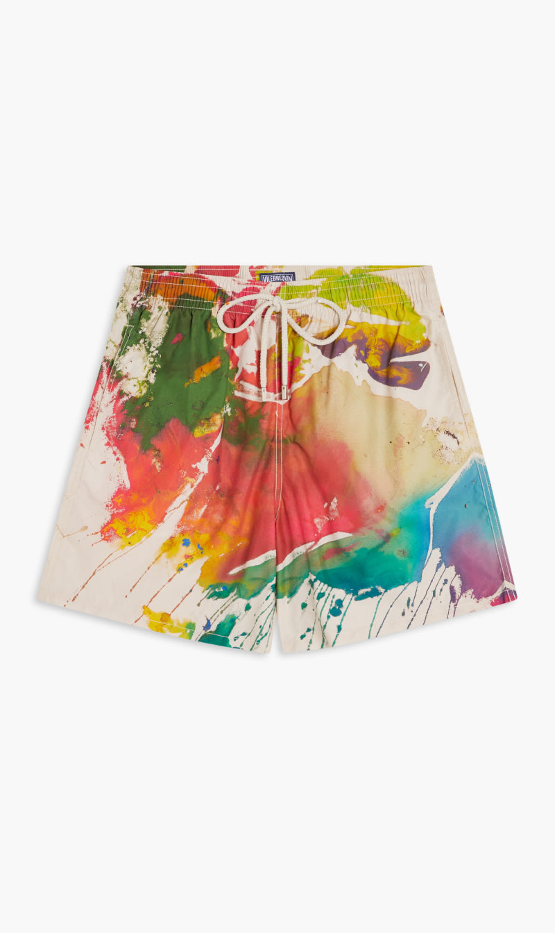 

Vilebrequin Multi-color John Armleder Collab Swim Shorts for Men | The Deal Outlet