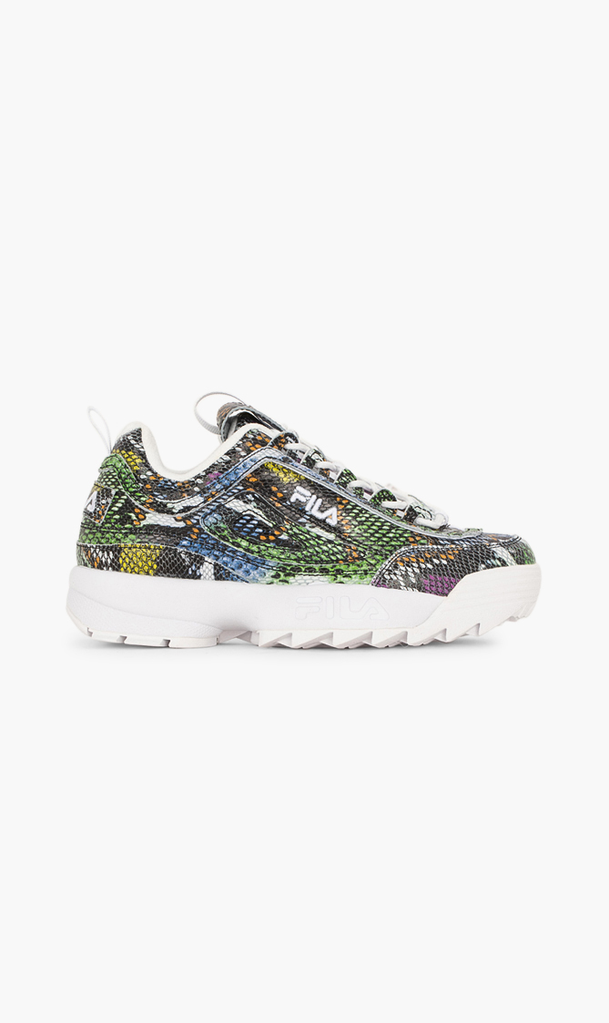

Fila Disruptor Ii Snake Leather Sneakers