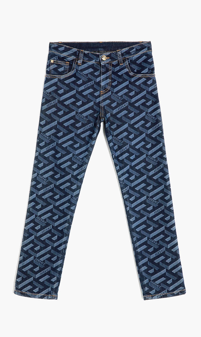 

Versace Blue Pant Denim for Girls | The Deal Outlet