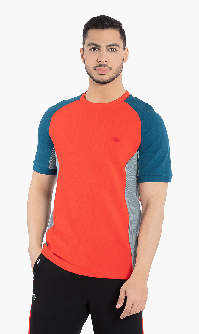 

LACOSTE Crew Neck Regular Fit Polo Shirt