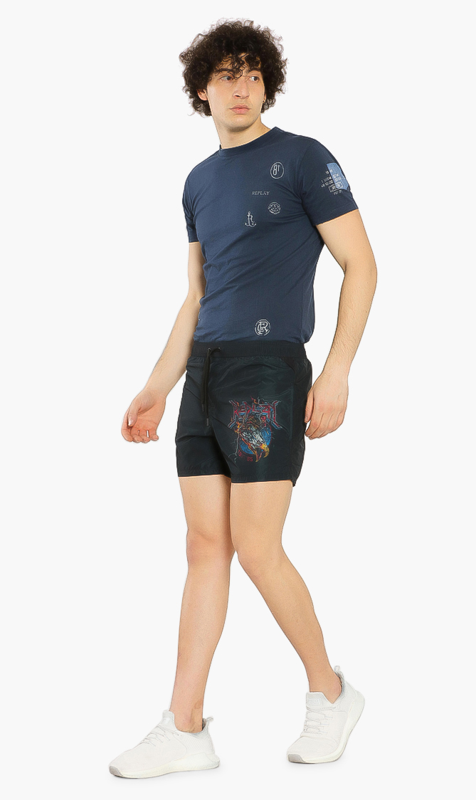 

Eagle Tour '85 Swim Trunks, Black