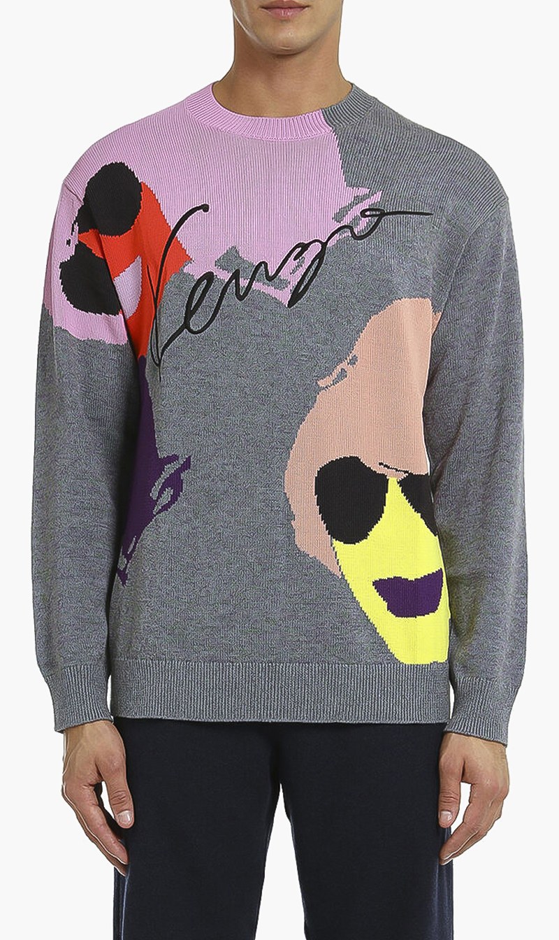 

Graphic Oversized Jumper