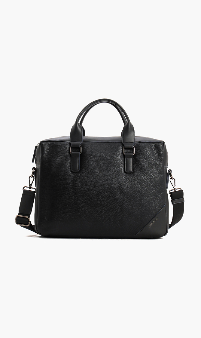 

Cerruti Benji Leather Briefcase