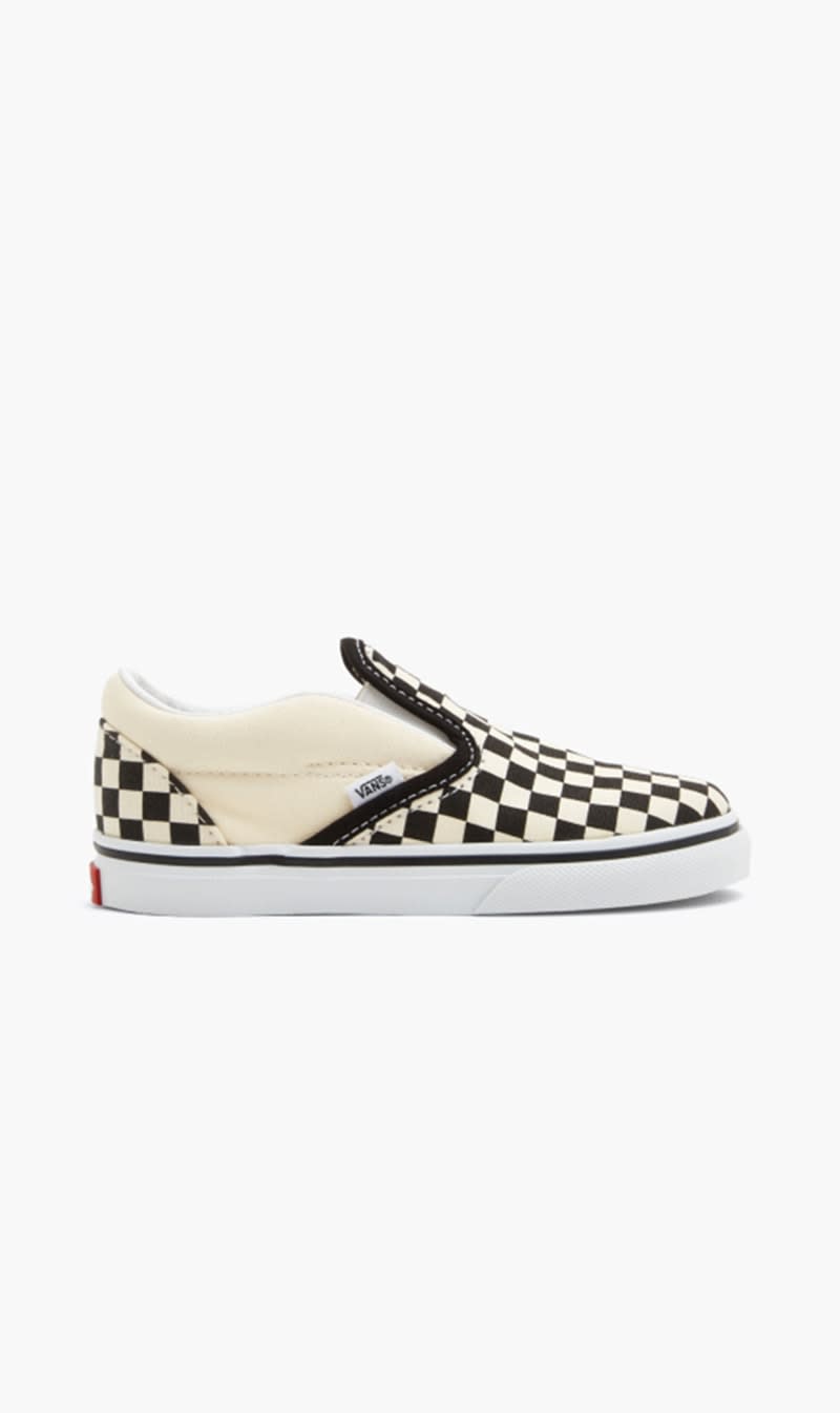 

Vans White Td Classic Slip-on Blk Whtchckerbo for Boys | The Deal Outlet