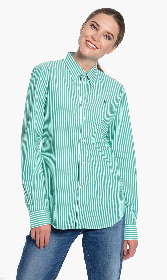 

RALPH LAUREN Slim Fit Stretch Stripes Shirt