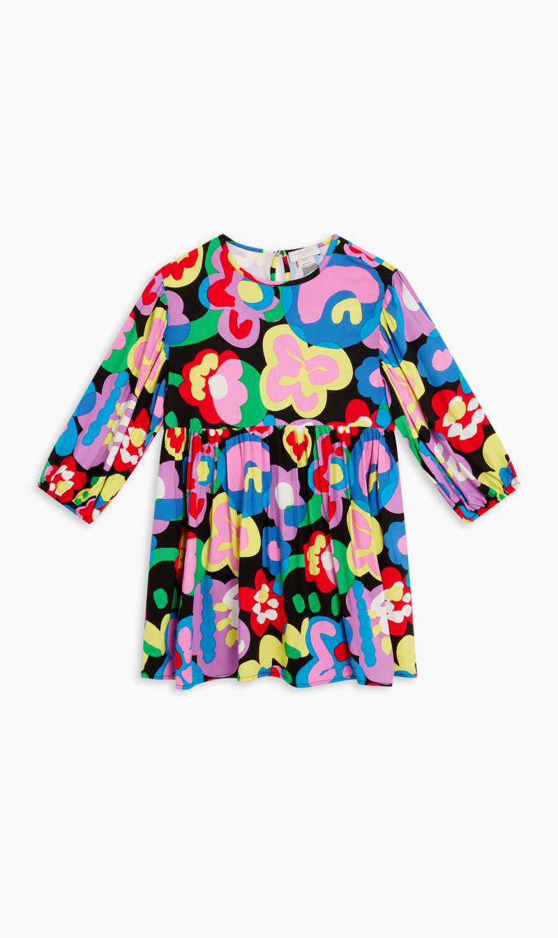 

Stella Mc Cartney Multi-color Woven Dress for Girls | The Deal Outlet