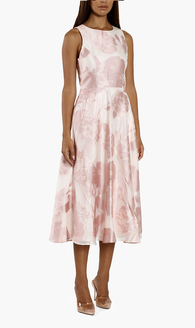 

Ted Baker Wylieh Sleeveless Lace Mid Dress
