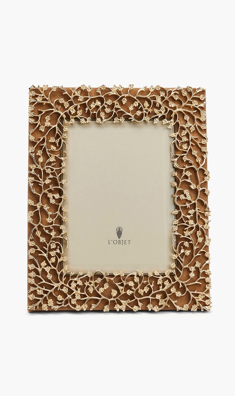 

L'objet Yellow Lorel Picture Frame Gold 13x18cm | The Deal Outlet