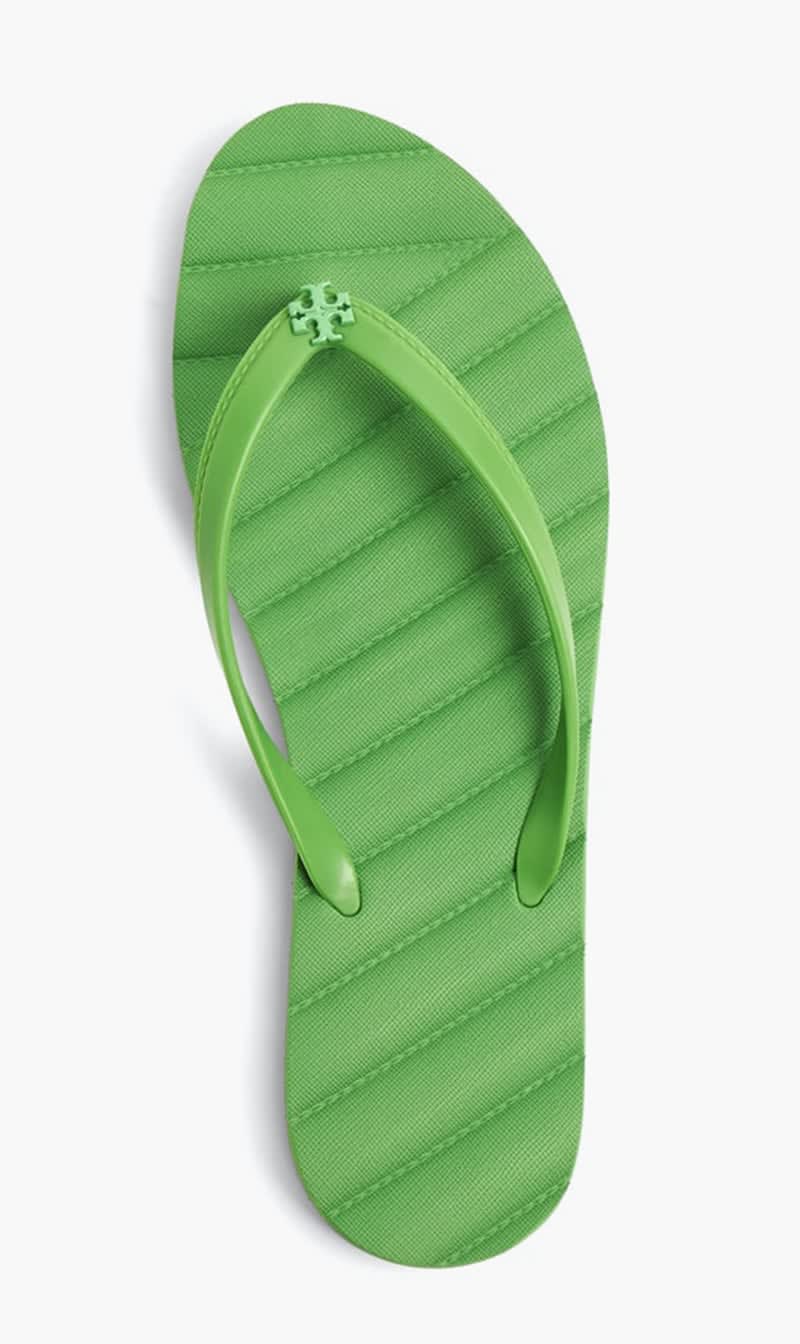 

Tory Burch Green Kira Flip Flop for Women | The Deal Outlet