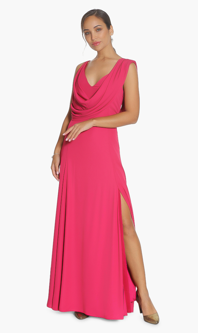 

Paule Ka Draped Sleeveless Dress
