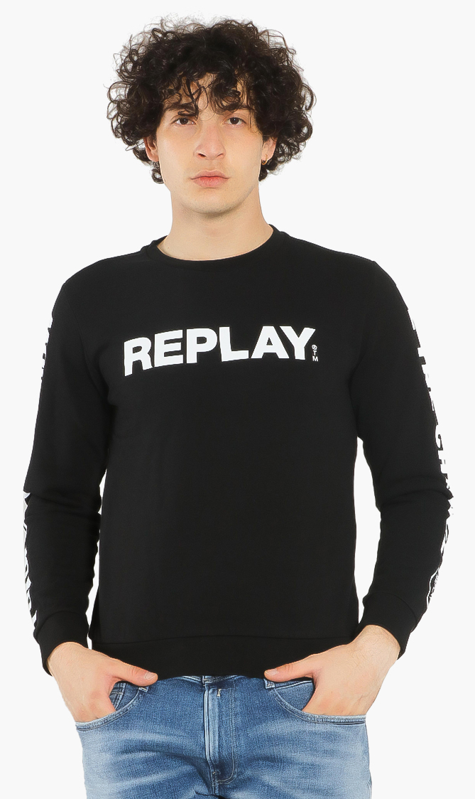 

Replay Graphic Long Sleeve Sweatshirt