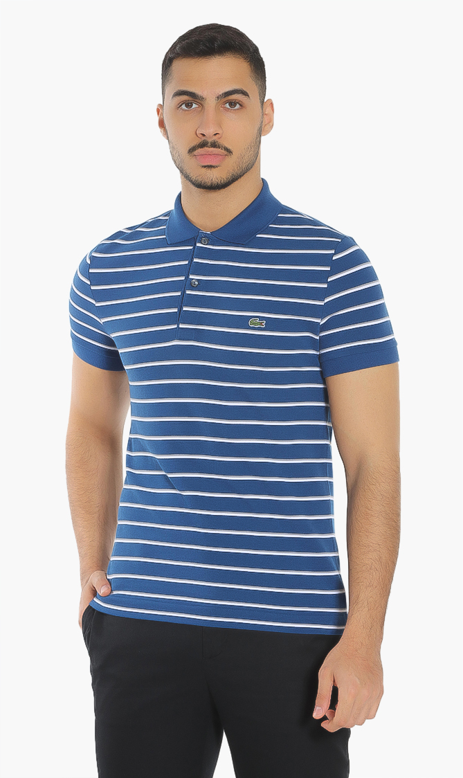 

Lacoste Regular Fit Striped Polo Shirt