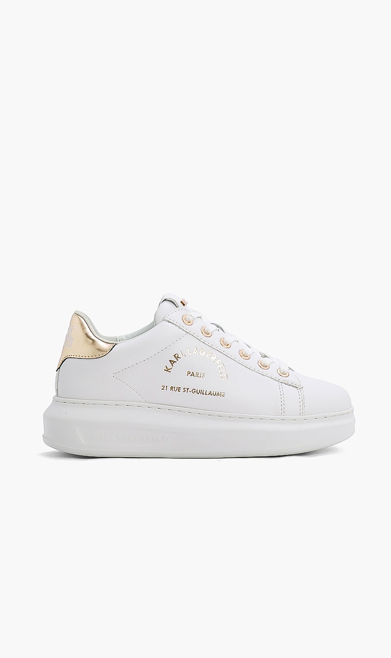 

Maison Karl Lace Sneakers, White