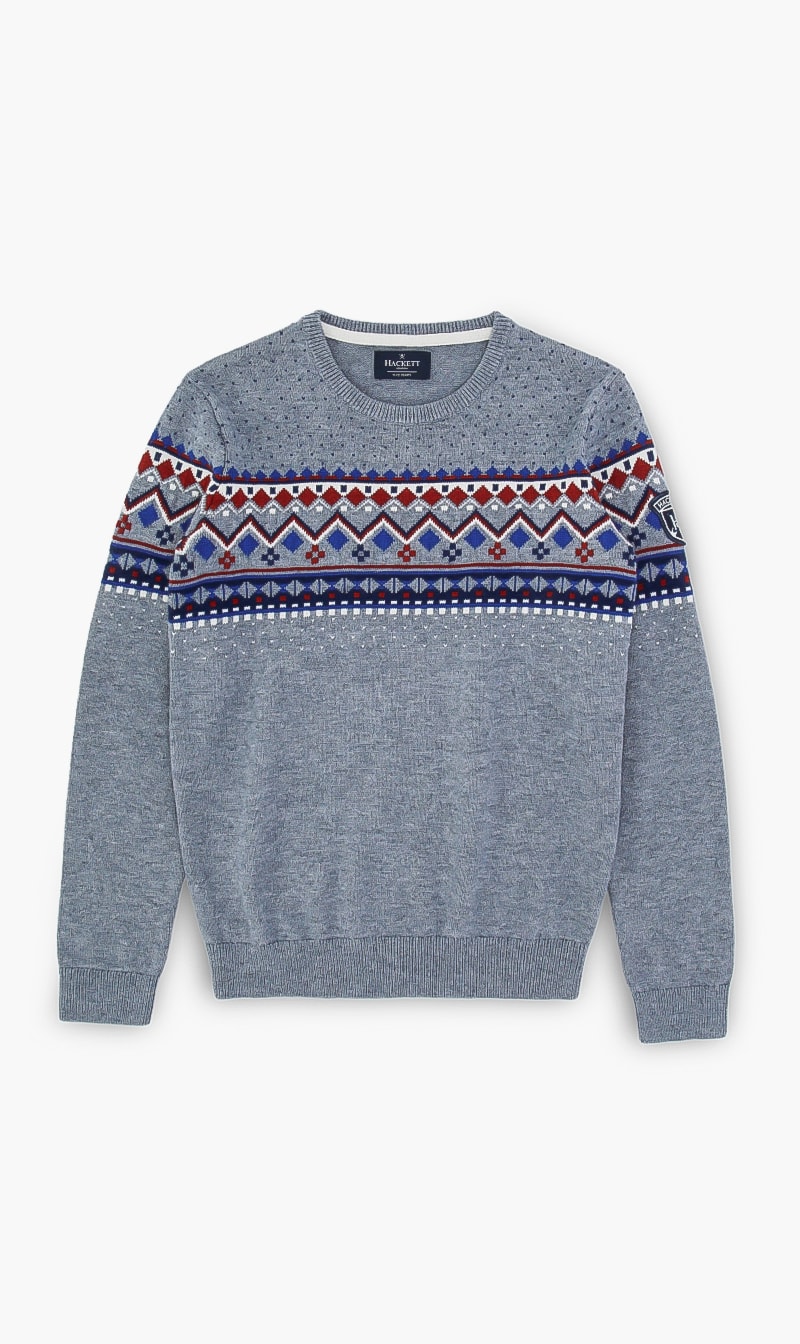 

Knitted Sweater, Grey