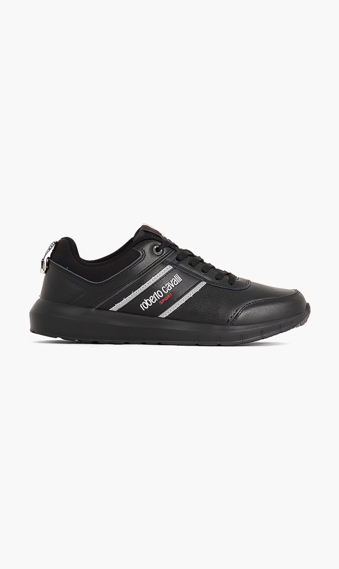

Roberto Cavalli Fred Mx Leather Sneakers
