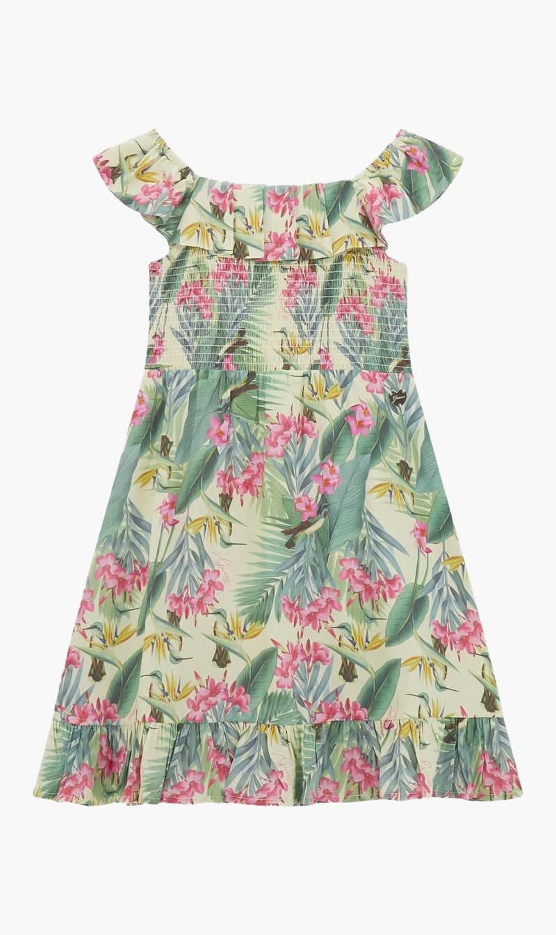 

Guess Multi-color Poplin Sl Dress for Girls | The Deal Outlet