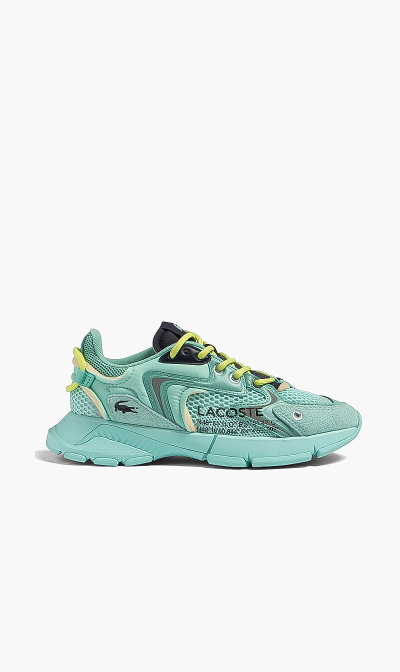 

Lacoste Blue Neo Textile Lace Sneakers for Women | The Deal Outlet