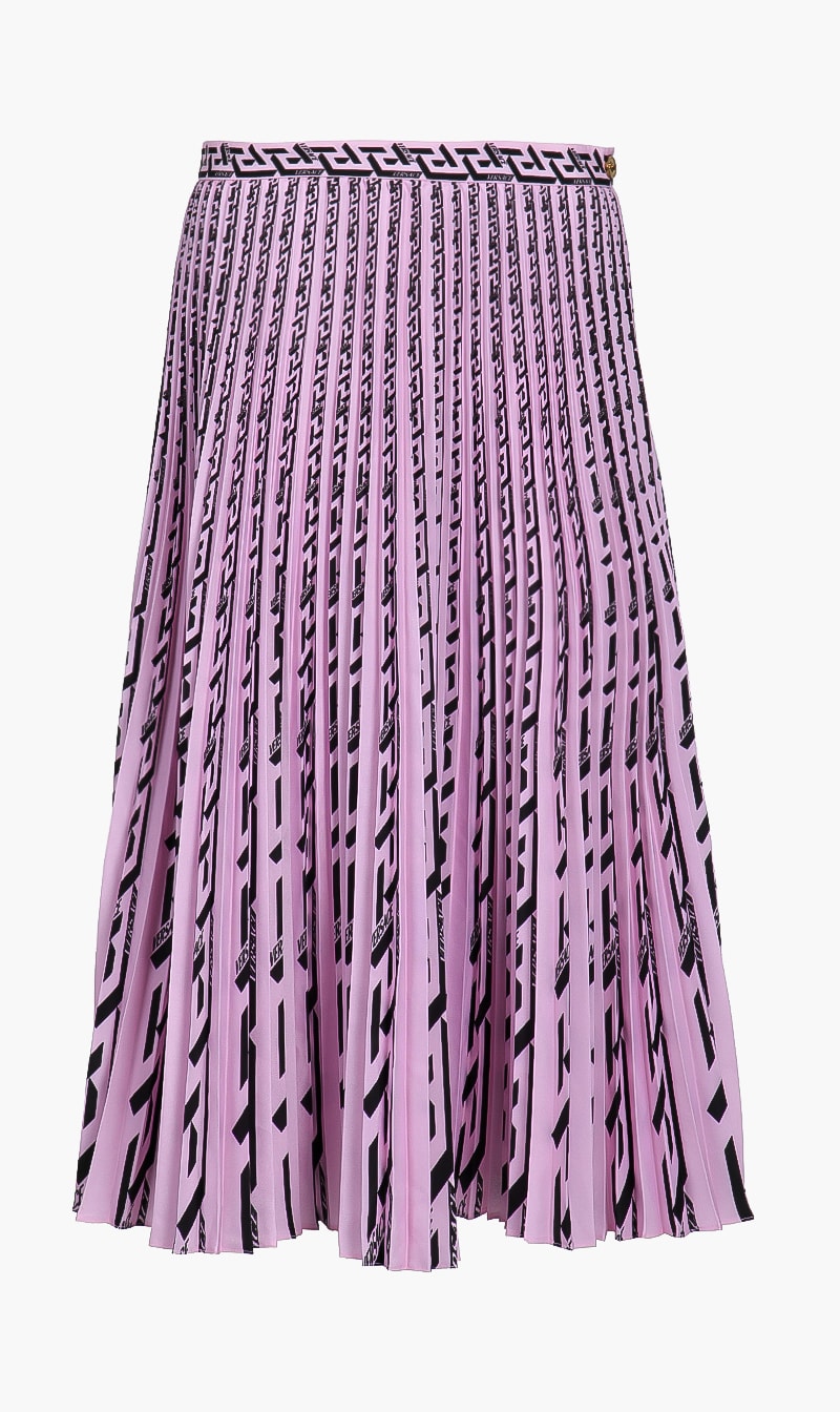 

Pleated Skirt, White
