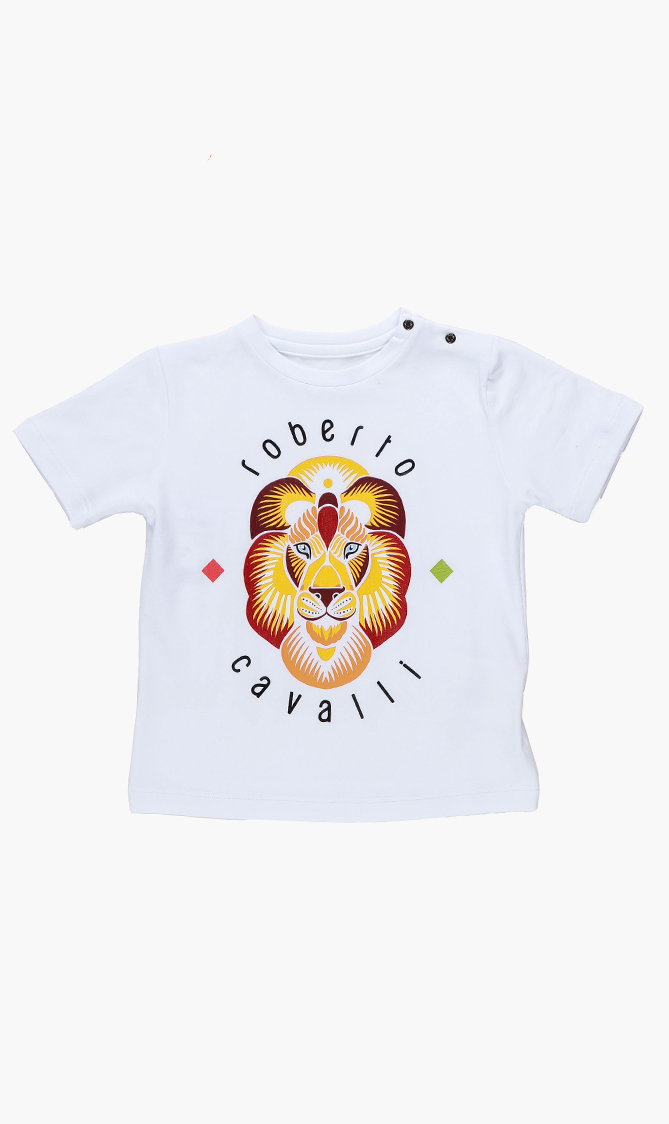

Lion Print Jersey T-shirt