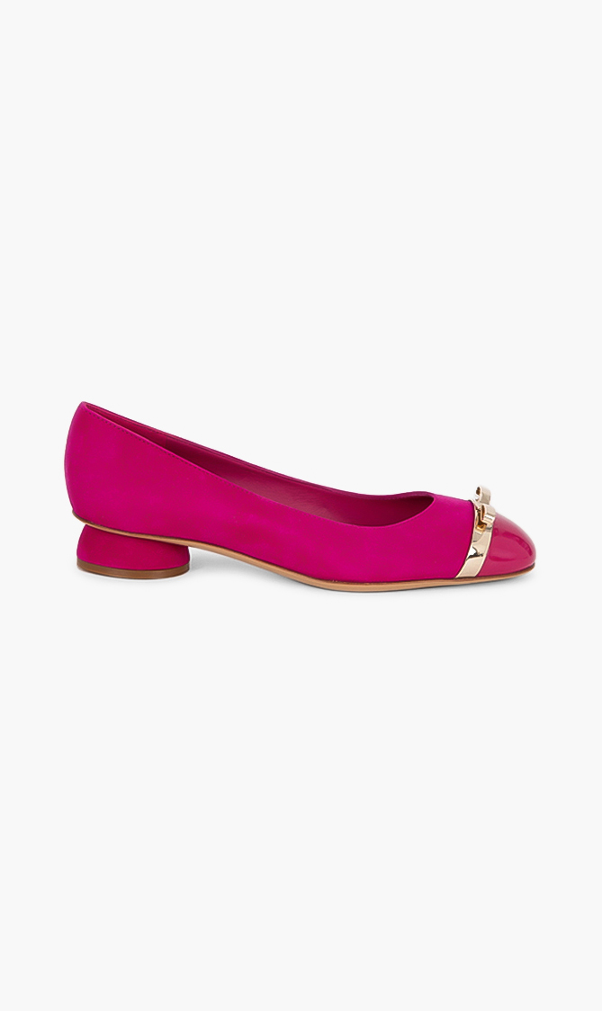 Salvatore Ferragamo Mini Vara Bow Pump Shoe