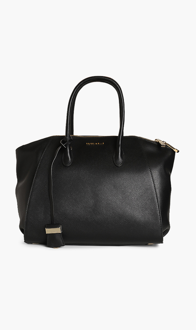 

COCCINELLE Grain Leather Tote Bag