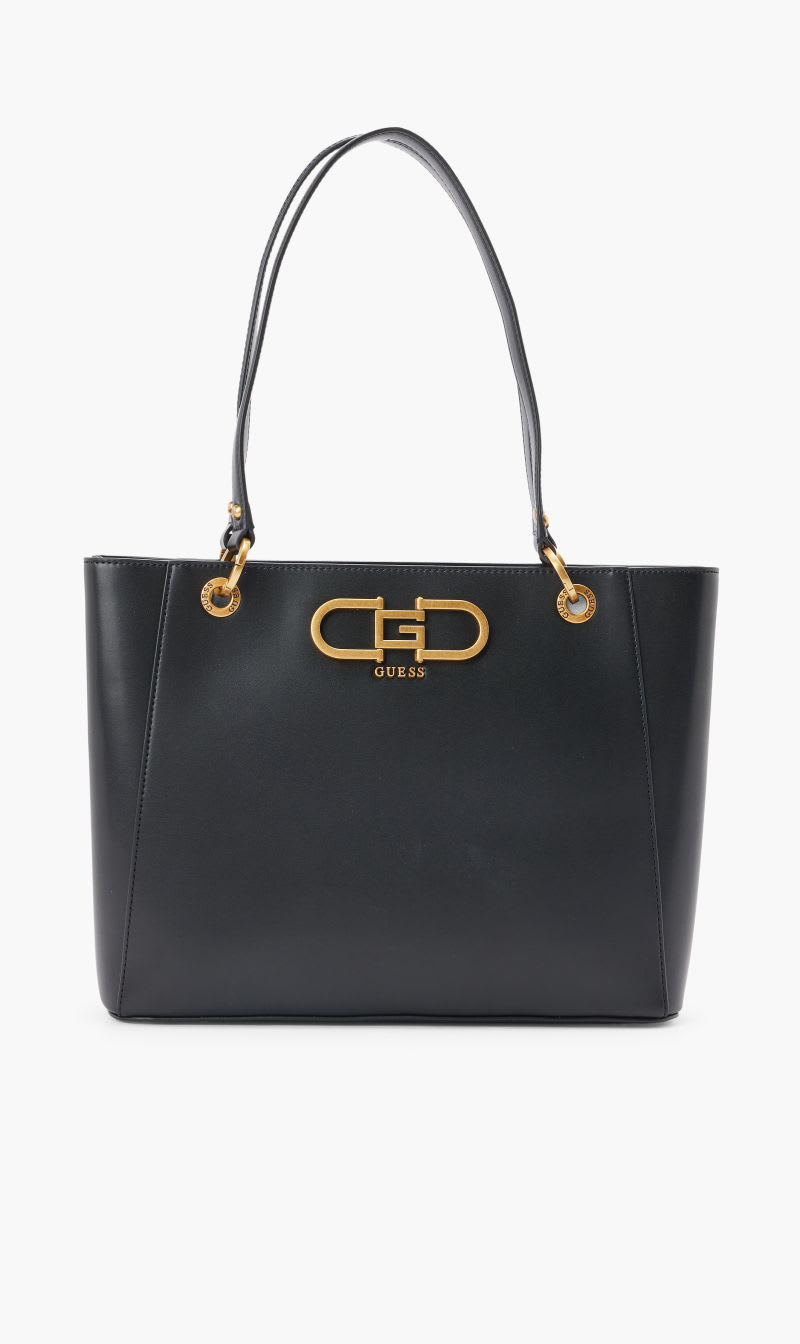 

Guess fleet noel tote | the deal outlet, Black