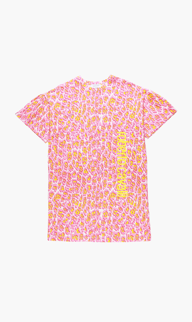 

Leopard T-shirt Dress