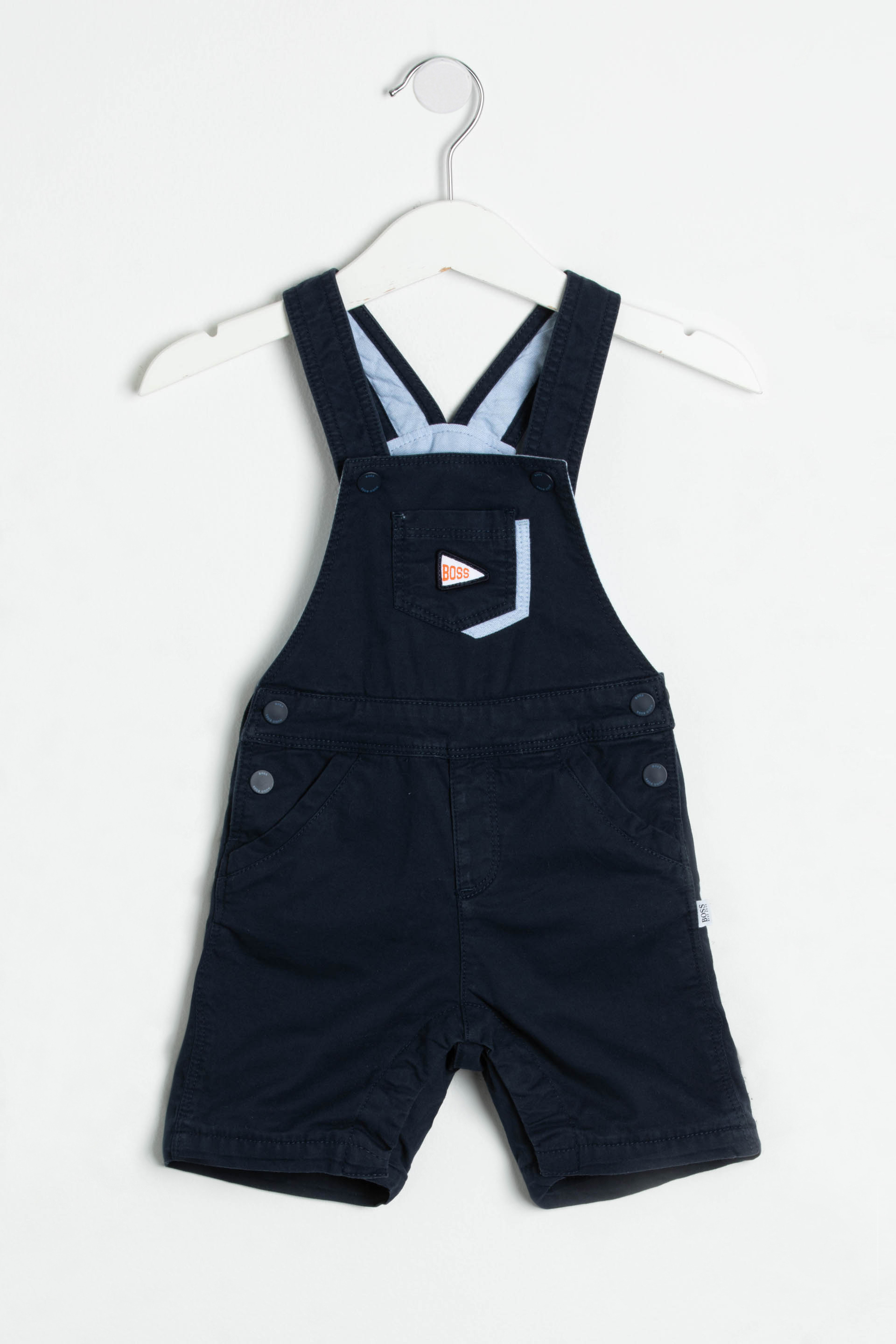 

Hugo Boss Cotton Short Dungarees