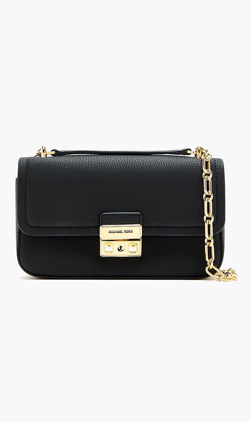 Black Tribeca Convertible Shoulder Bag for Women