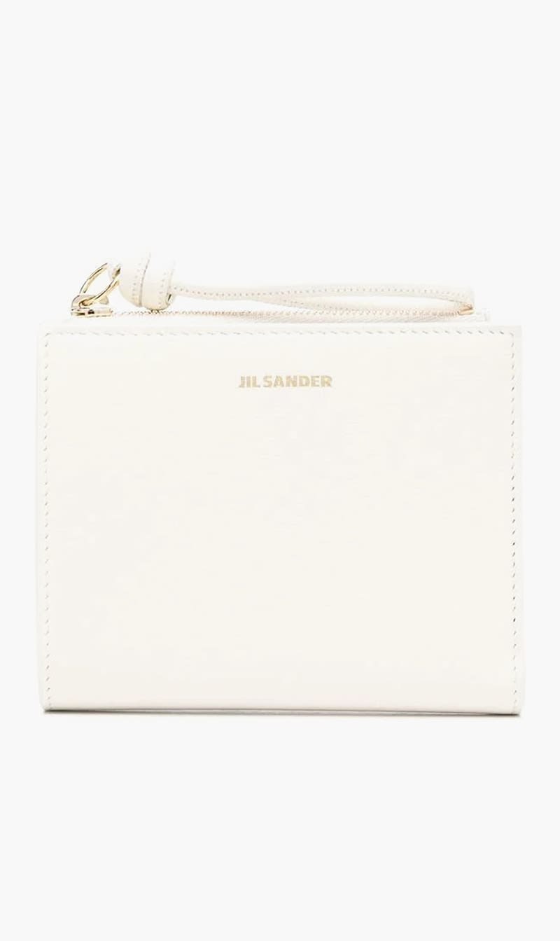 

Jil Sander Beige Mini French Wallet Giro K-palmellato Lux & New Calf Wnappa Lining (oro Js) for Women | The Deal Outlet